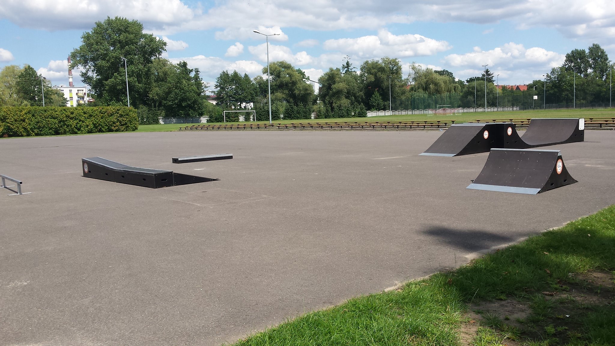 urządzenia skateparku