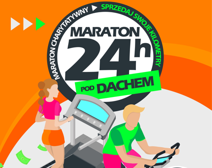 plakat maraton 24h pod dachem